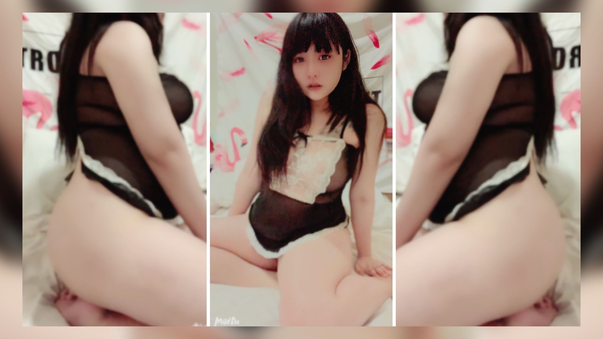  : 🔞 Sensual Maid 💕 serve the master ✨ Cowgirl Fucks Orgasm 🔥 H big breasts shaking wildly