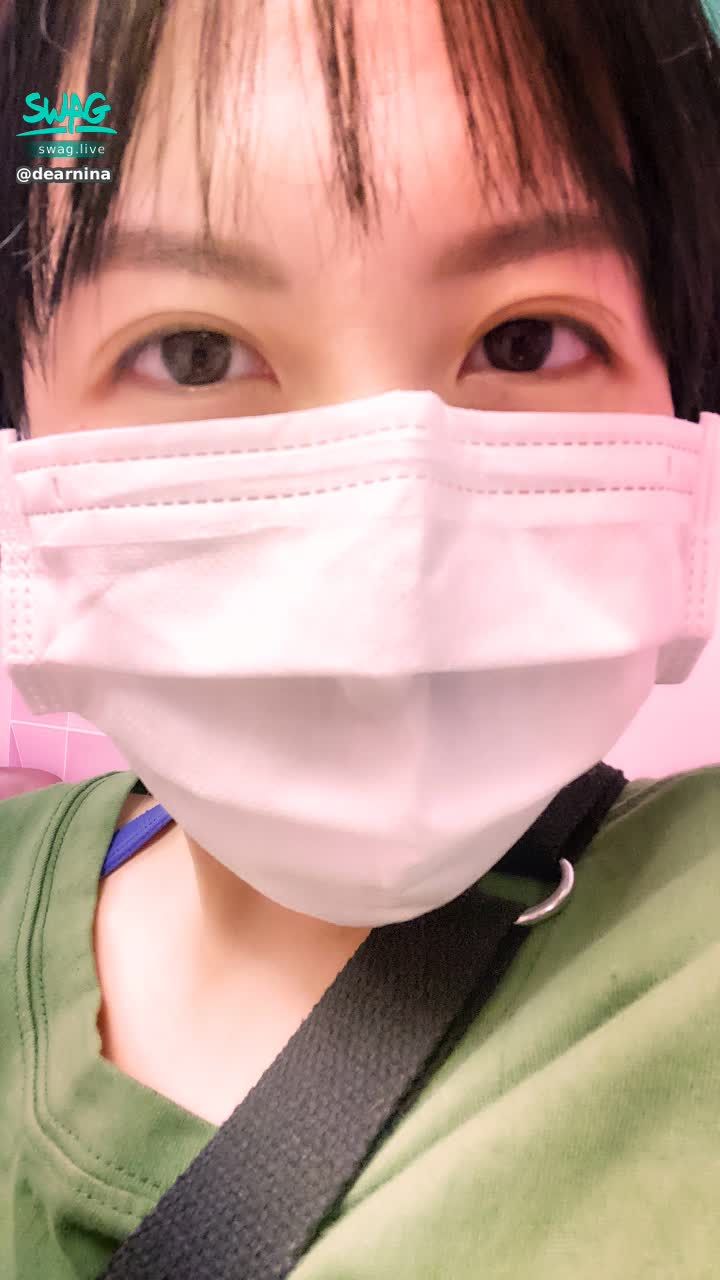  : Continuous shooting while wearing a mask
exposed 👀
Do you like it? 🥰