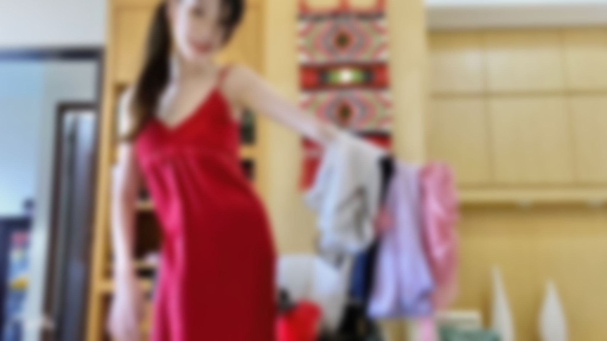 simonac : 殘寶貝為哥哥們道買的五件性感睡衣變裝秀 /