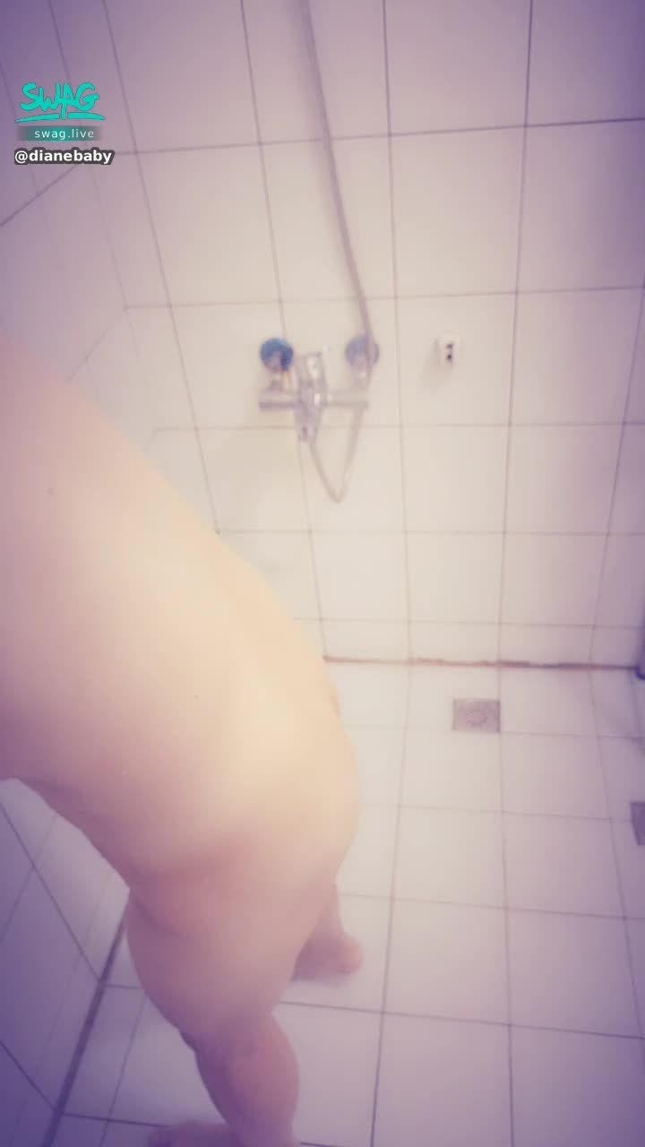  : ❤️ Baby Diane's Melancholy Monday ~ A new perspective of the bathing record, I wish I had a buttocks too ❤️