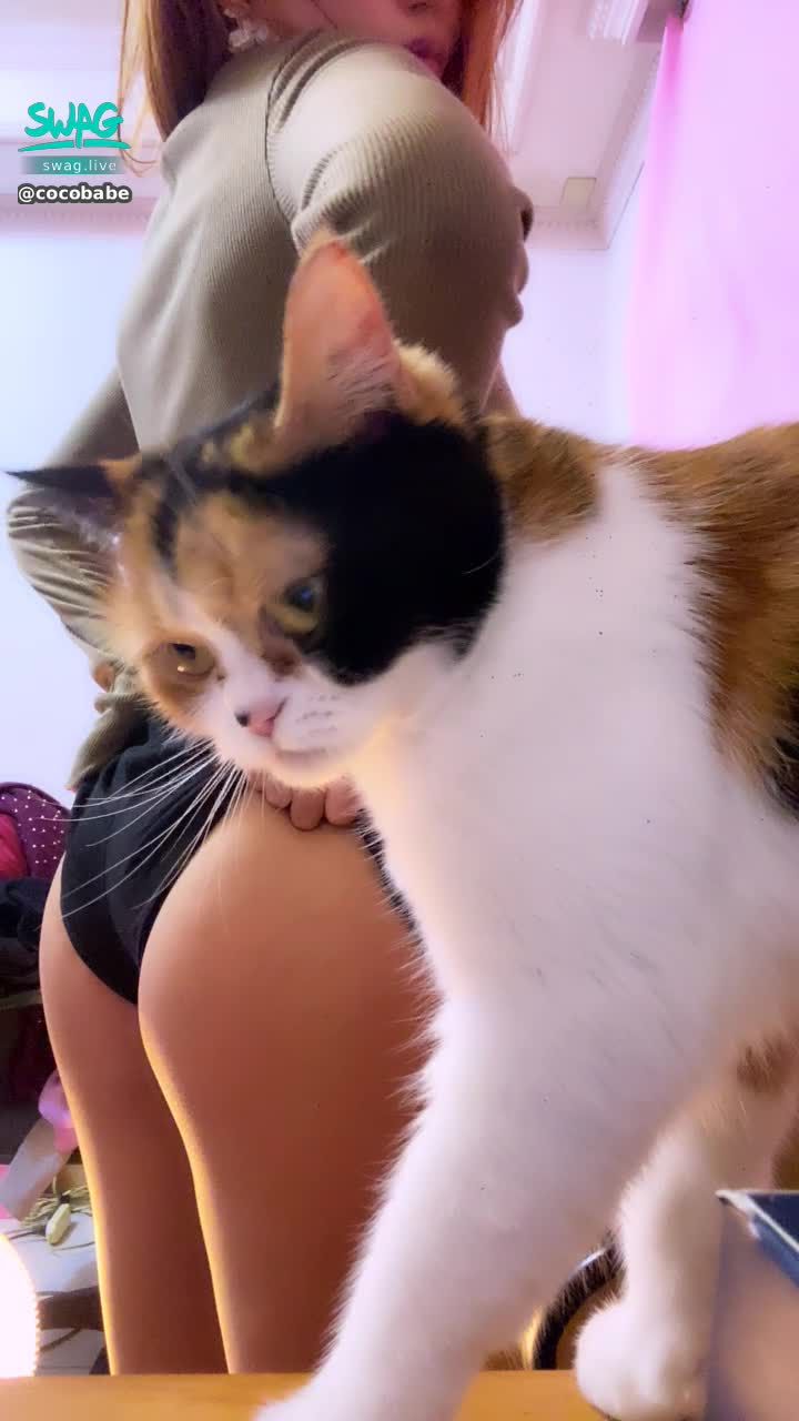  : It's rare to take a picture of Mijiri, even our baby is in the mirror 🤫