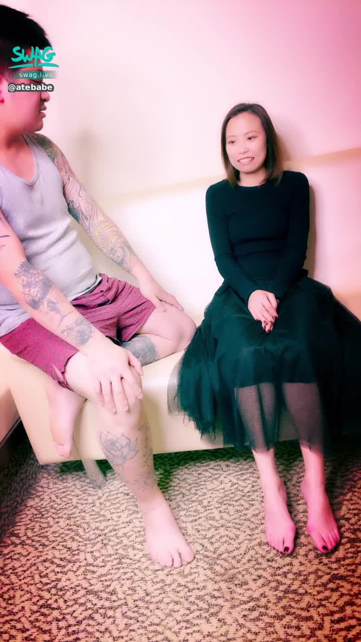 atebabe : 主播見工實況👅