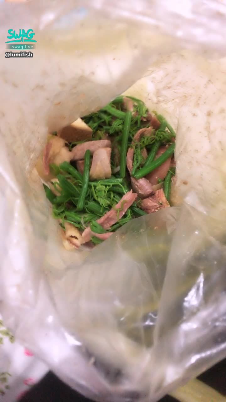 : Today's dinner ~ saltwater chicken! delicious ❤️❤️
