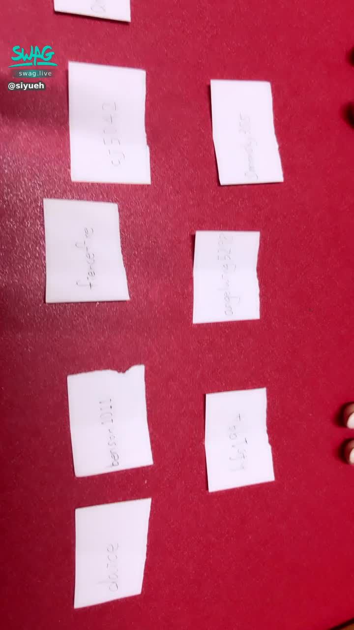 siyueh : 我終於把籤做完了😮‍💨😮‍💨😮‍💨 超多張..這樣實抽比較沒爭議吧？