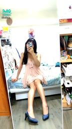 janicee : 夢幻睡衣下透出的藍色內衣💋💋💋
新買的內衣效果超好💘
為什麼最近蝦皮一直有人私訊要買原味衣呢?