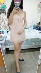 janicee : 前傾時夢幻睡衣下透出的藍色bra💘
長腿、鎖骨與高跟鞋
新買的內衣集中效果超好⭐
為什麼最近蝦皮一直有人私訊要買原味衣呢?