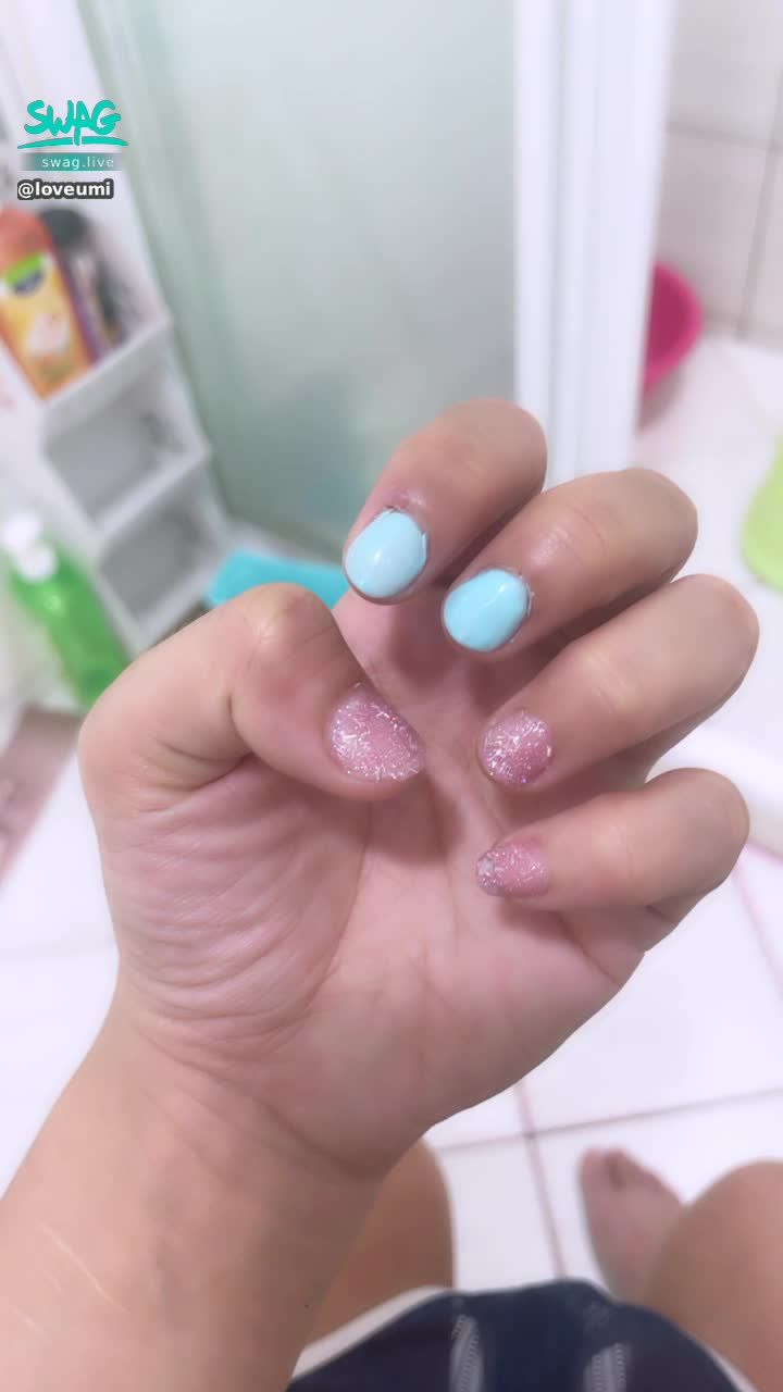 loveumi : 新做的指甲❤️
