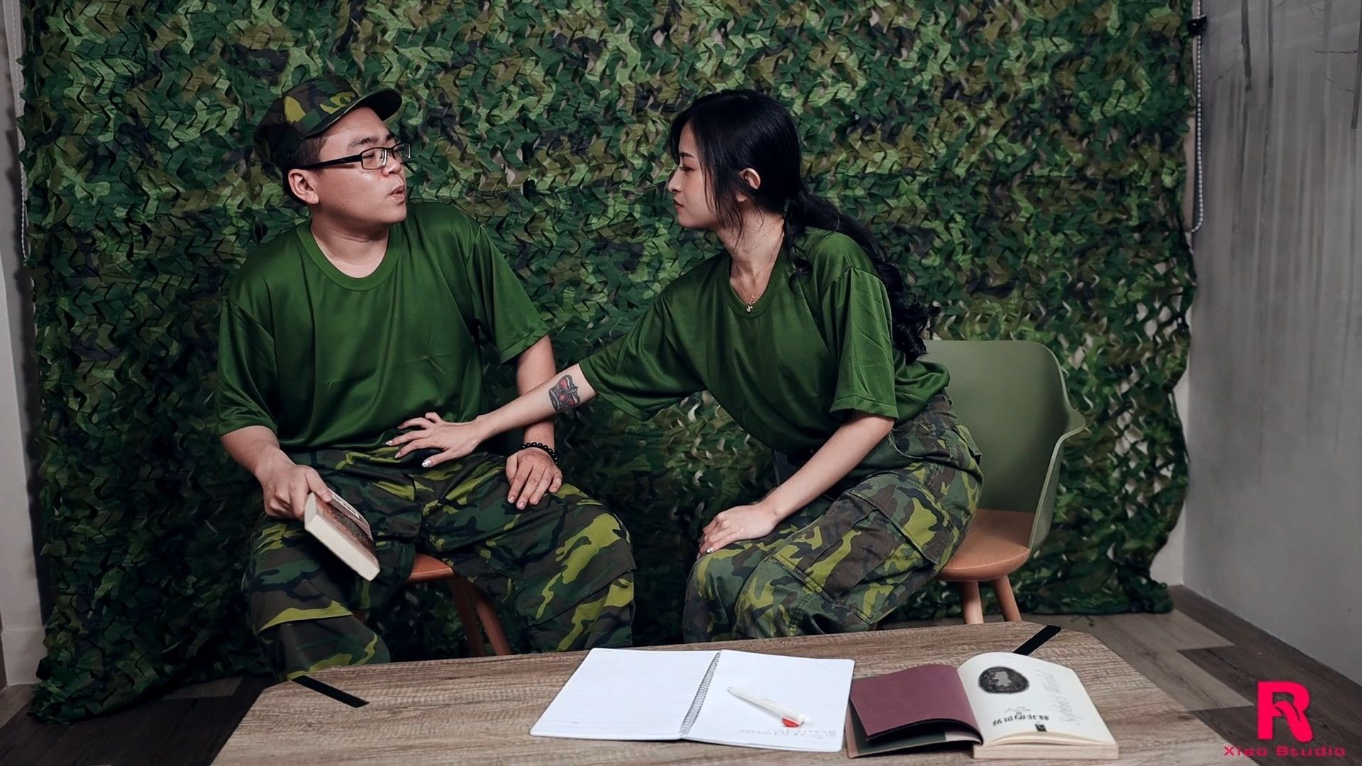 hotbabegirl : [JSBY-0089] 軍營裡的㊙️密菜鳥新兵尋求輔導長慰藉