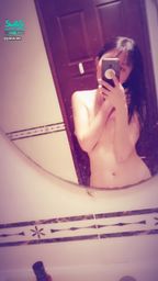 janicee : 裸體撥一下濕髮😈
妹妹家才有大鏡子💖
洗完澡後充滿香氣的浴室💋
naked after bath🌹