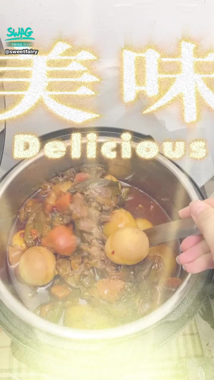  : Dah~~ it's braised beef brisket ❤️‍🔥
#晚餐時間