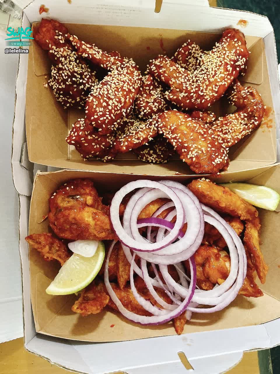  : Yesterday I made a vow to lose weight..
Break today 🤣🤣🤣
But because of Mother's Day 🥹🥹🥹
So share half and half chicken with family....
Small things like this are normal 🤪🤪🤪🤪