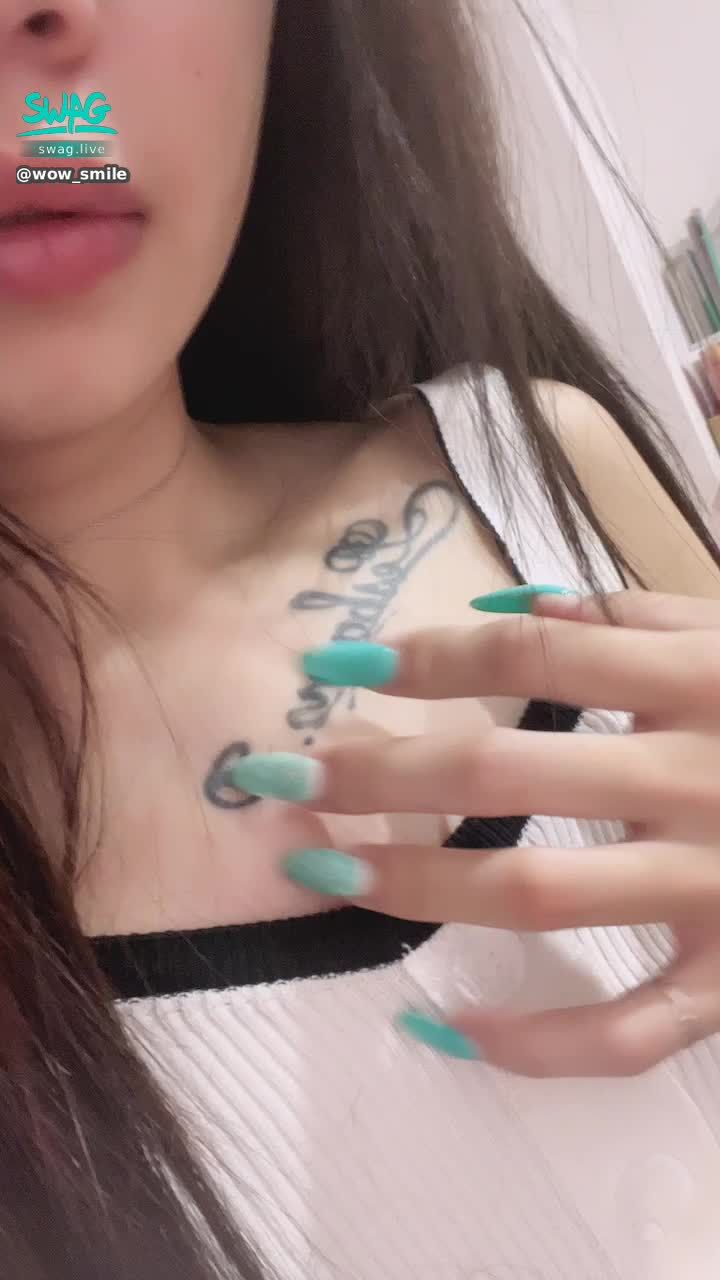 wow_smile : 嘻嘻～
#勾引#誘惑#露點#奶#sexy#奶頭