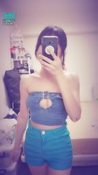 janicee : 新衣服修改回來了💚
牛仔爆乳馬甲🌹
jeans can be sexy😈
#jeans #長髮 #黑髮 #長腿 #美腿 #赤腳 #裸足 #美足 #短褲 #sexy #指甲油 #馬甲 #露胸 #鏤空 #性感 #牛仔 #馬尾 #鎖骨