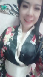 nutty : Wow...Cosplay kimono😃🤩 Show G-string 🐚 #Thai girl #cute #sexy