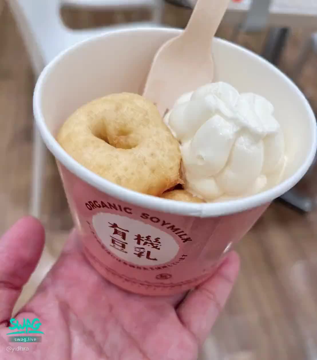 yidhra : ❌早安,豆乳冰🍦（今晚上影片🎬）

#日常 #生活 #旅行