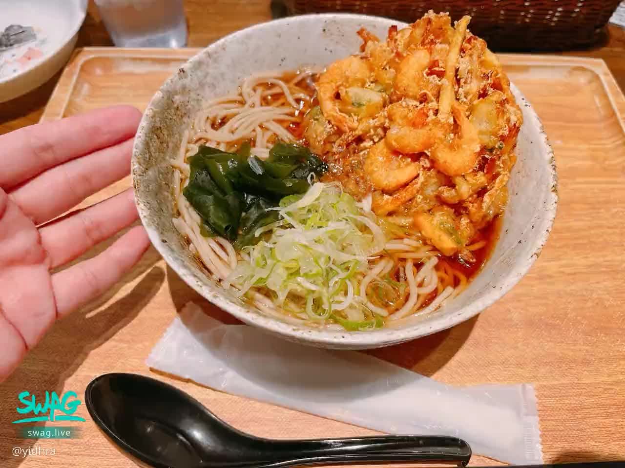 yidhra : ❌什錦天婦羅蕎麥湯麵🍜

#日常 #生活 #旅行