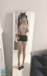miyukibaby : 🖤色色性感兔女郎👯♀️這長腿、腰、屁屁有喜歡嗎😘‼️