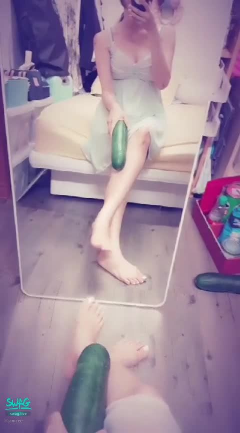  : rub with cucumber