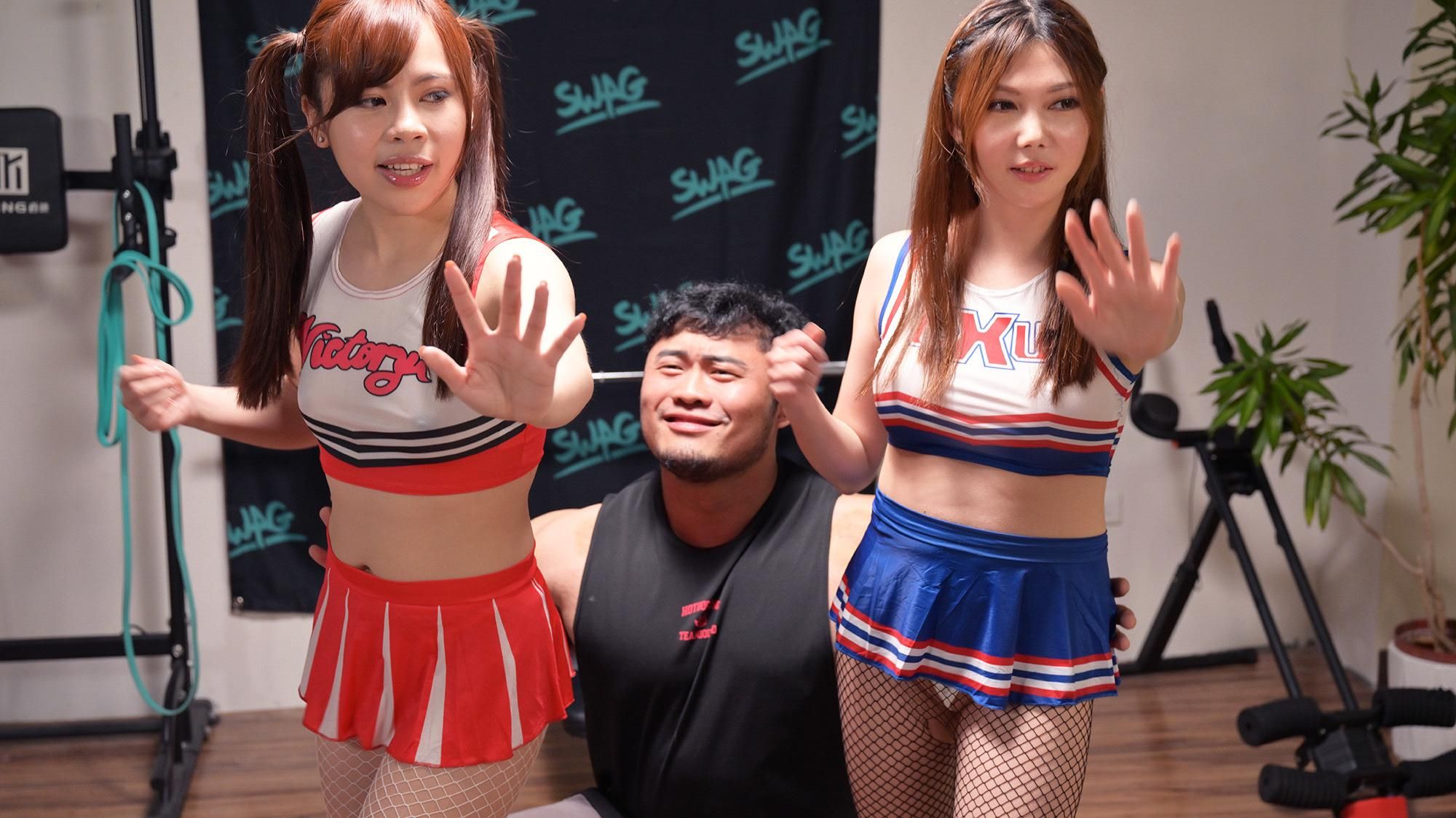  : [OGSP-0001] SWAG Baseball Cheerleaders perform poorly, extra "tear" under the teaching feat. Hot Dog King ｜ SWAG Original Video