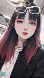 : Lily drawn by AI 💕 Babe Brother, are you looking forward to seeing you? ☺️