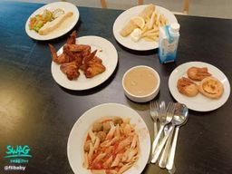 : Take a break today to go out to eat and walk with your family!