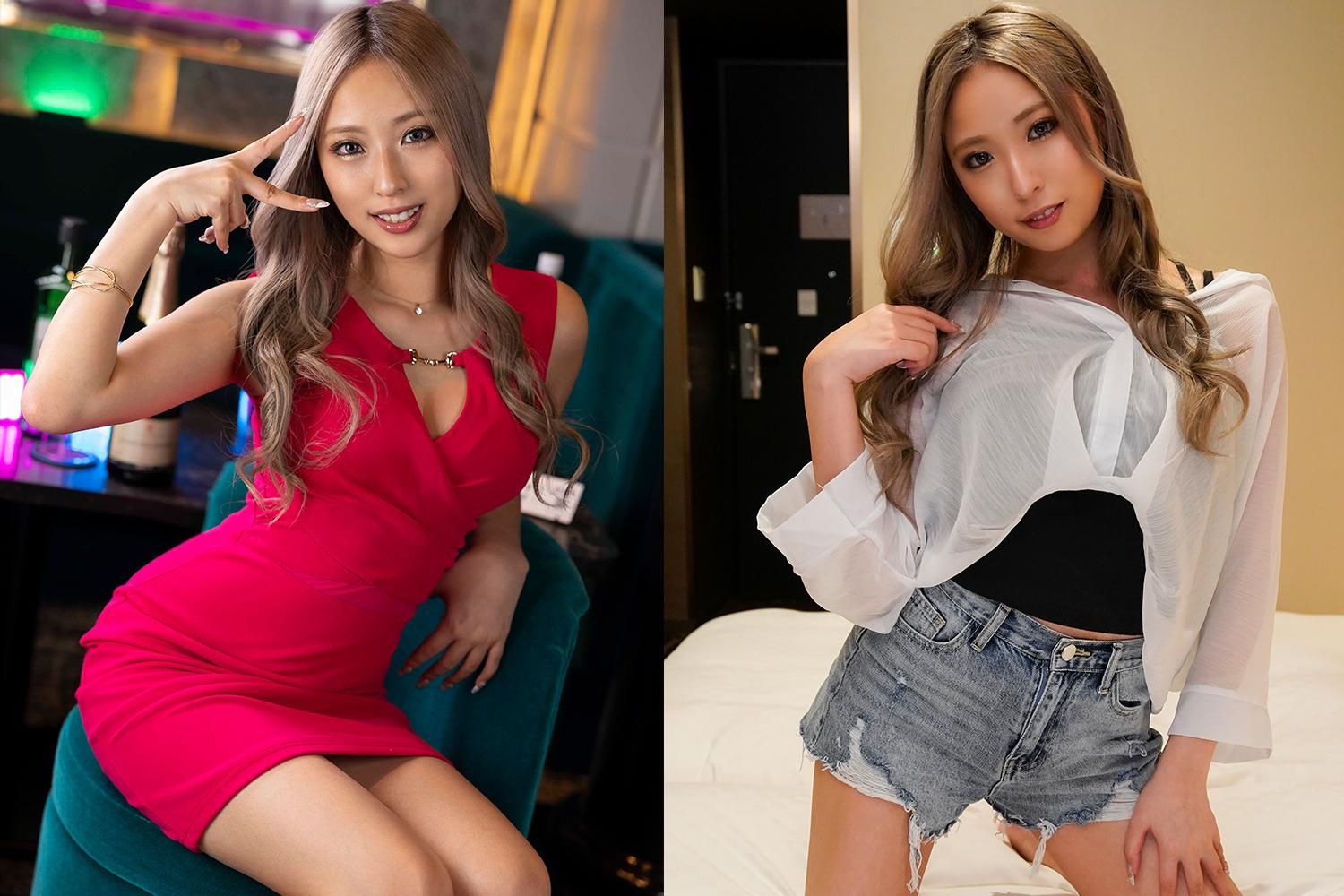 paradisedelivery : 夜の六本木を男と歩くあおり。 「その辺でよくない？」と食事に誘う男だが、あおりは「今お腹すいてないし…ゆっくりしたくない？」と無邪気に笑う 「アフターって飯食って…飲んで…って感じじゃない？」と男に聞かれるも「お酒は飲むけどーなんかゴロゴロしたい気分！」と遠回しにホテルに行きたいとアピール<br「俺には興味なくて知り合いの男優とヤりたいんでしょ？」と男が聞くも「人数いたほうがおもろくない？」と笑いながらあおりと男はホテルへ向かう… 男優が来るまでホテルで男とくつろぐあおり。「ギャルが一番喜ぶのって何？」と聞かれ「酒とセックス！」とご機嫌に答えつつムラムラが止まらない様子。 ベッドの上でオナニーを始めだしムラムラが最高潮に達したところで呼んでいた男優が到着。 到着早々に男優を足でがっしりとホールドして濃厚なディープキスをするあおり。 お互いの服を脱がし合っていざ本番へ… コンドームをしっかりと装着してまずはバックから。前戯で高まっているからかもしくは男優と相性がいいのか感じまくるあおり。 イった後バックの体制のまま自分から腰を振り出したかと思えば「気持ちいいからゴムいらなくない？」とあおりから提案が… 「だって生の方がきもちいいじゃん！」と男優を乗り気にさせてゴムを外させて生でバック挿入へ 生で入れられる気持ちよさで感じまくるあおりにつられて思わず中出ししてしまう
