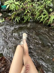 : I miss the summer when I went to play in the stream 😍 Are there any private spots you can share with me? Babe 😝