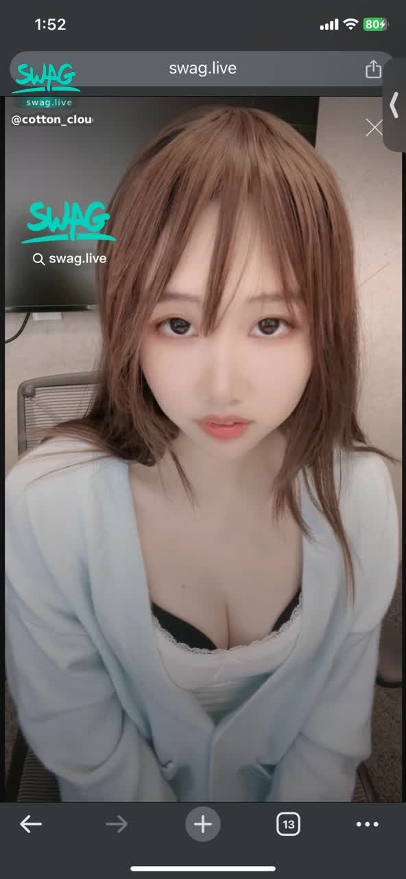 cotton_cloud : 第一次直播的一些瞬間🤍
（瀏海還很好看的時候🤣）
謝謝陪伴雲奈☁️首播的大家～雲奈愛你們❤️
みんなの付き添いに感謝！
クモナは励ましをずっと覚えています～
20250324