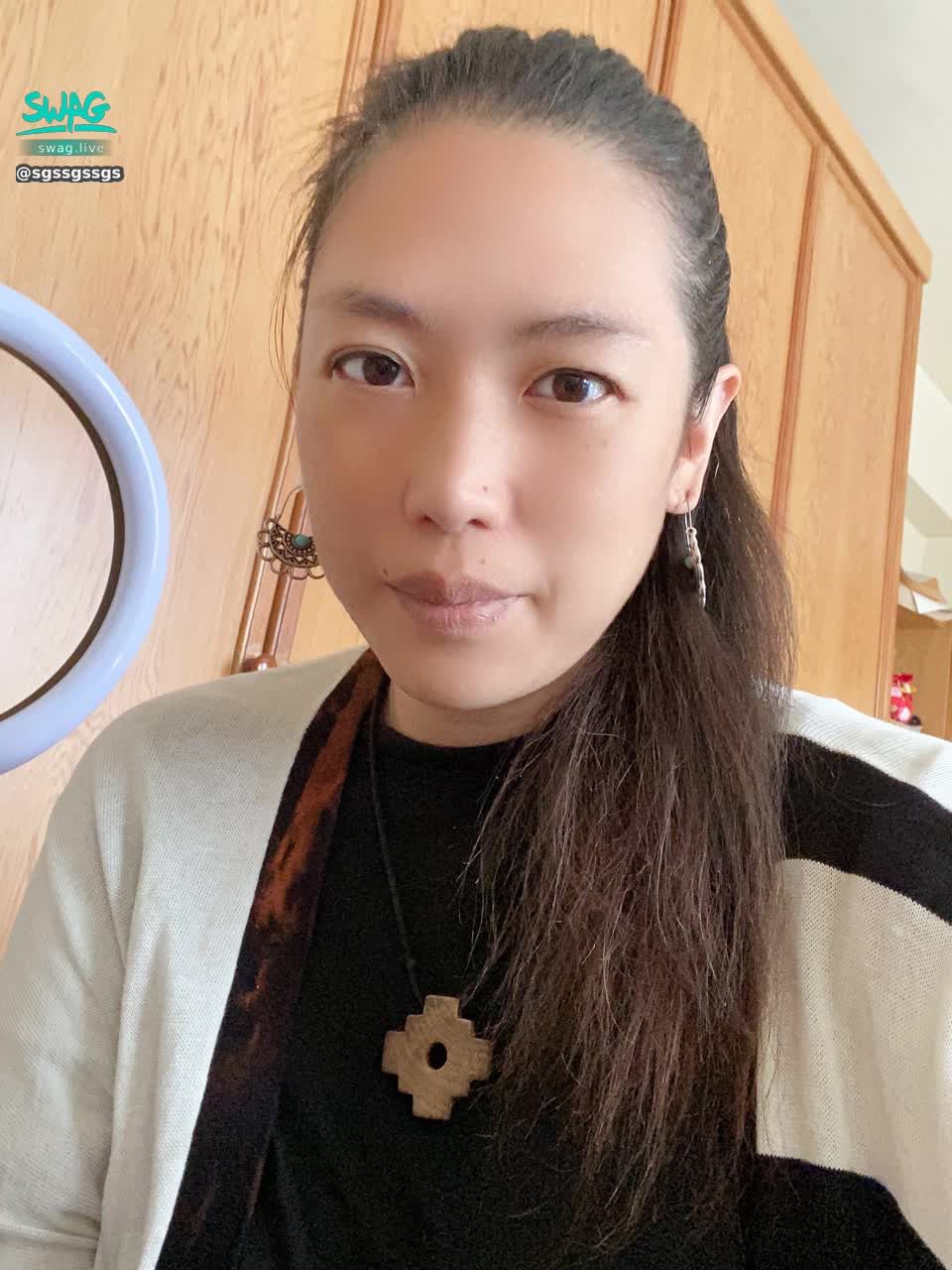 sgssgssgs : 今天綁馬尾喔
