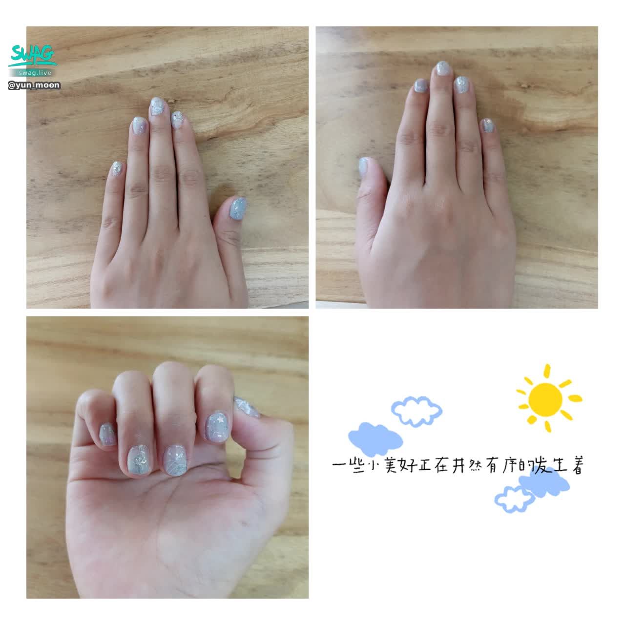 yun_moon : 美美的指甲彩繪~