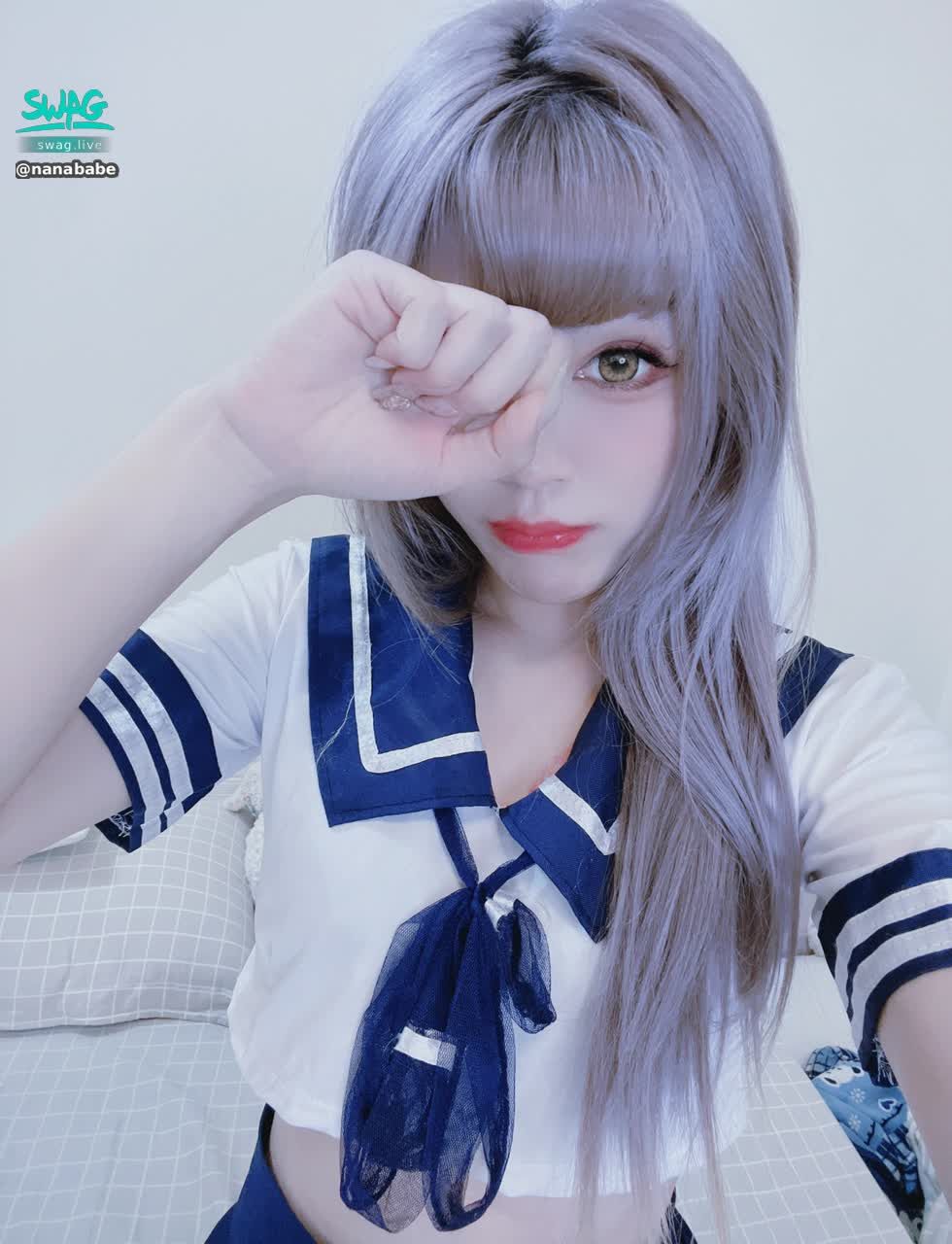 nanababe : 6/5（四）22:00性感學生妹

滿50萬鑽 學生妹玩雙洞
 
 #主題直播  #性感