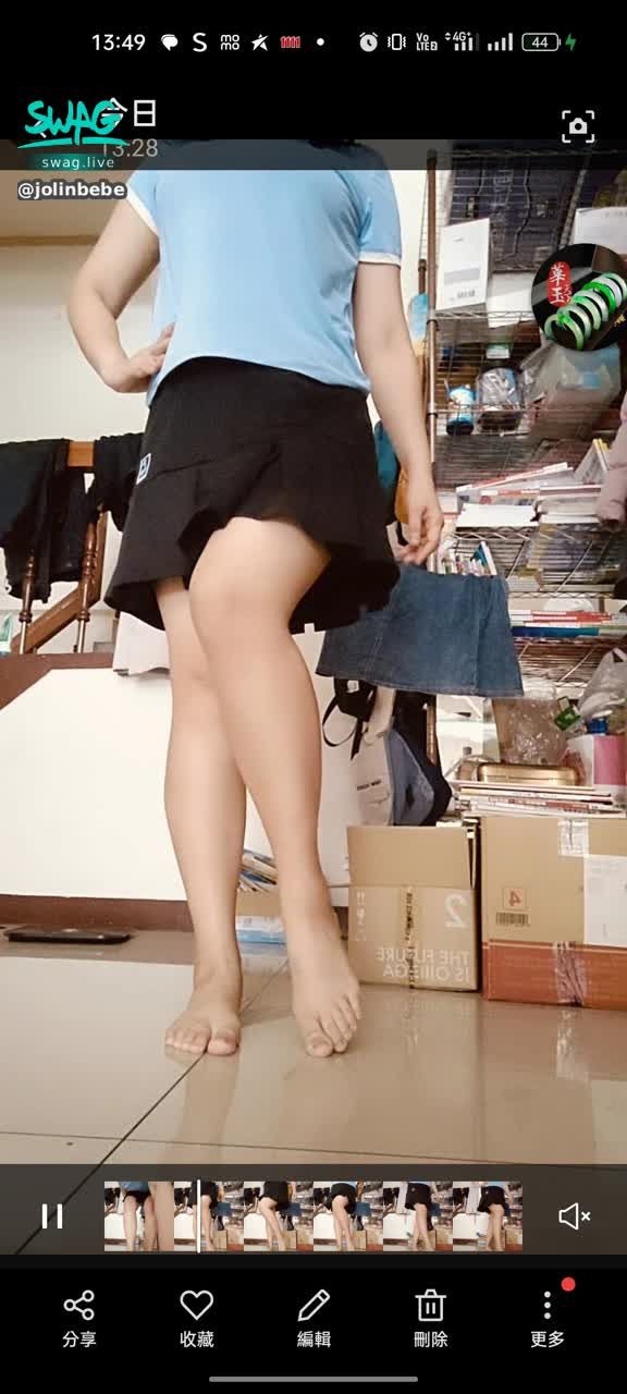 jolinbebe : 療癒美腿 哥哥們濕訊送淫片