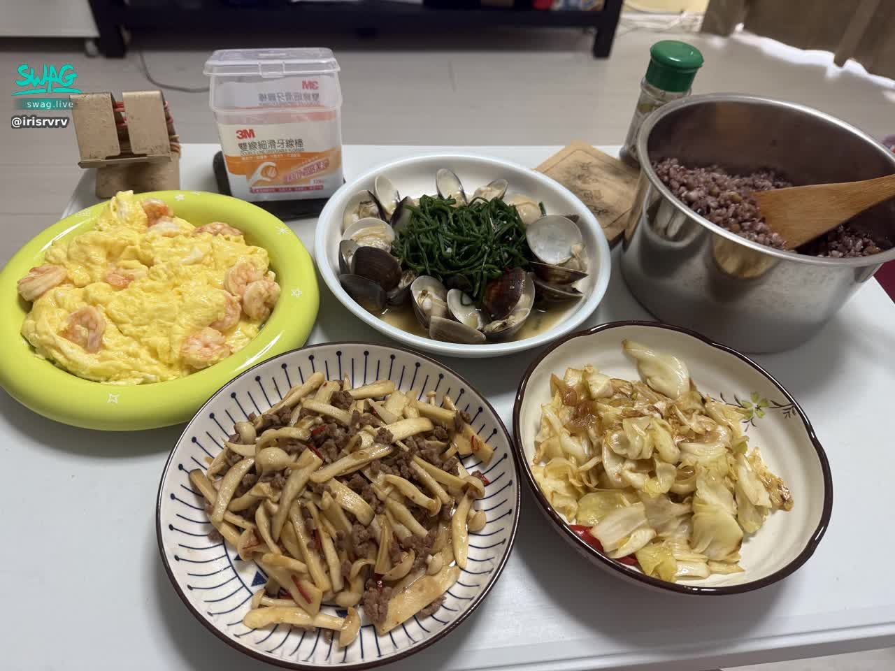 irisrvrv : 一次煮三餐份順便帶便當🍱